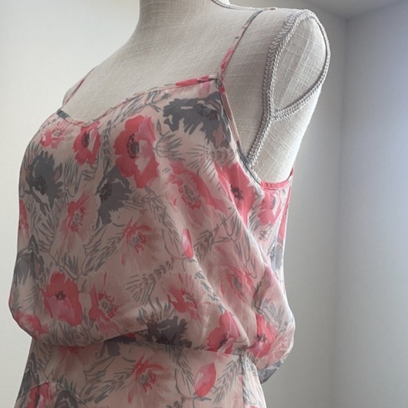 Banana Republic Strappy Vee Midi Dress - Picture 5 of 8